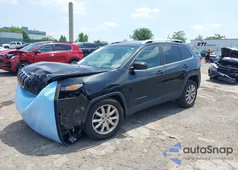 2015 Jeep Cherokee Limited из США, поврежденный, VIN 1C4PJMDS1FW718287